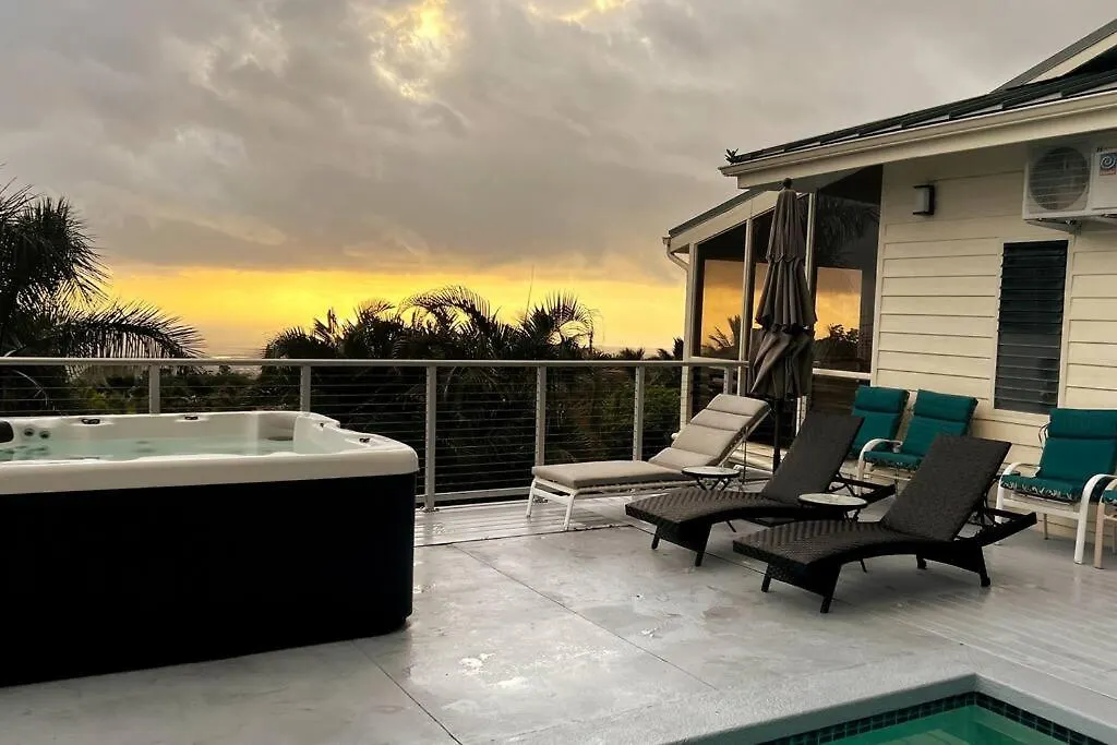 Private Pool & Spa-Beautiful Oceanview Home 凯路亚-科纳 美国
